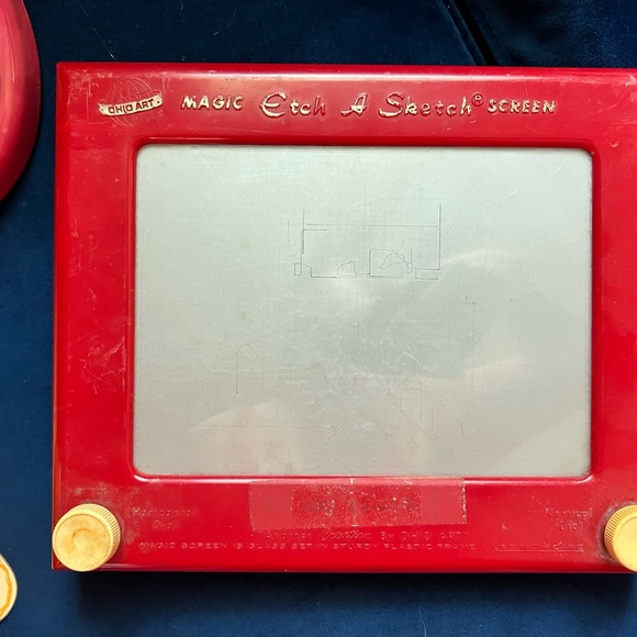 🔥VINTAGE TOY LOT NIB LITTLE THUMBSIE DOLL 1950’s BABY DOLL 2 ETCH-A-SKETCHES - Picture 7 of 8